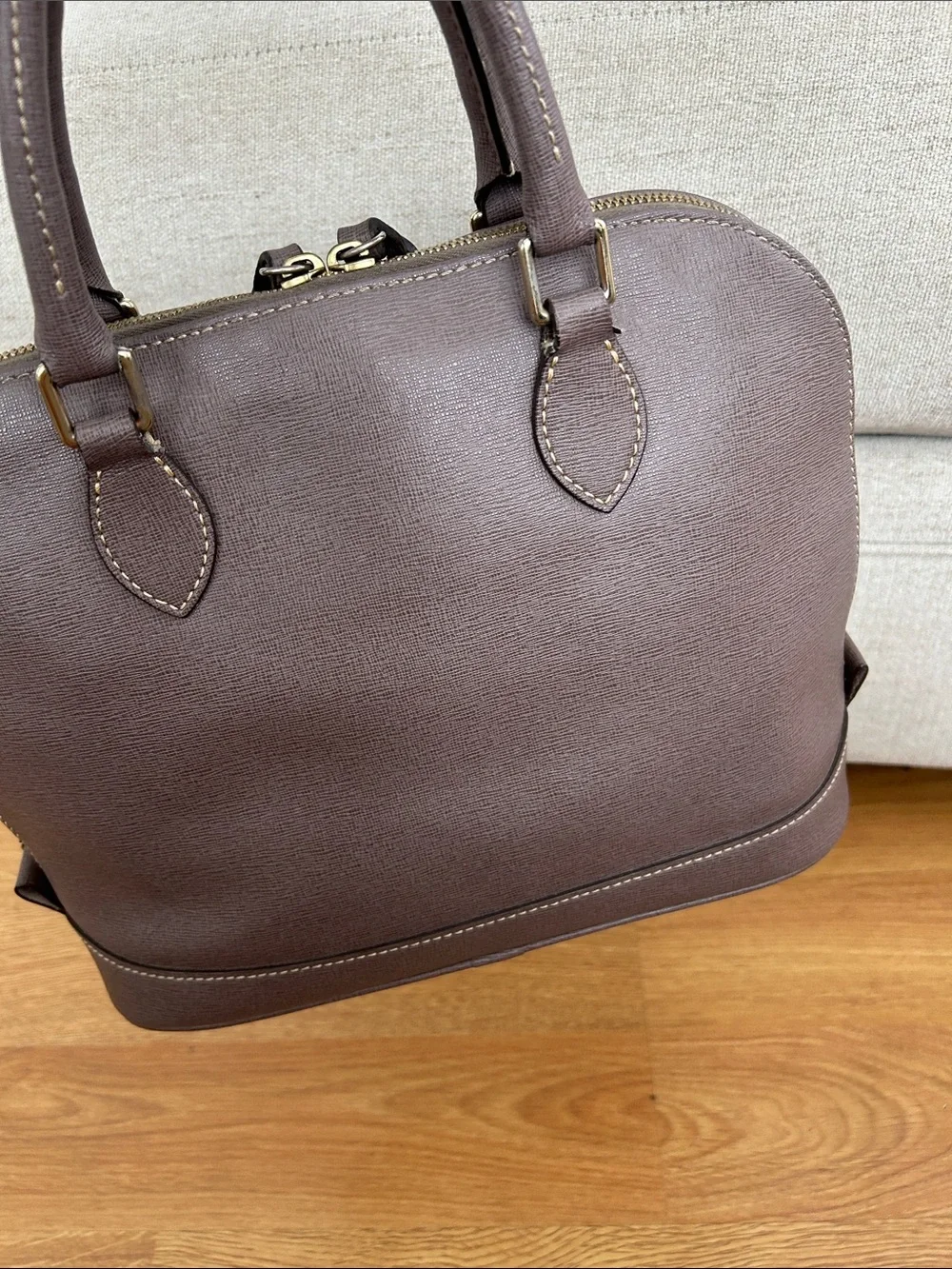 Dooney & Bourke structured leather
